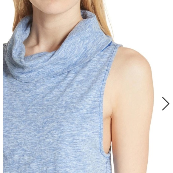 Free People Summer Think Tank Navy - Picture 3 of 11